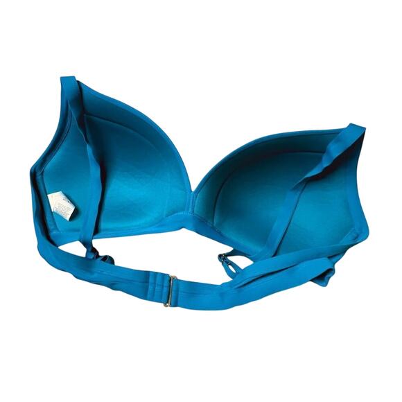 BOGOF Time and Tru Ruched Padded Swim Bikini Top Trap sz 2X (20W-22W) Vacation - Picture 3 of 7